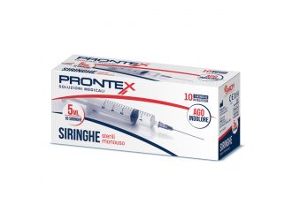 Siringa prontex 5 ml ago ind 10 pezzi