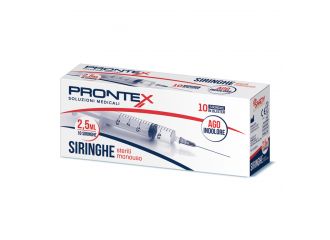 Siringa prontex 2,5 ml ago ind 10 pezzi