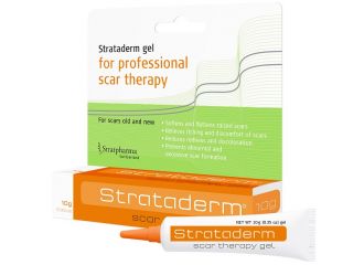 Gel al silicone per il trattamento delle cicatrici strataderm 10g