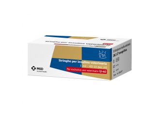 Siringa insulina uso veterinario msd-ah 30 siringhe 40 ui/ml