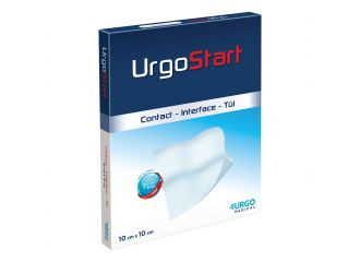 Medicazione non aderente urgostart contact 10x10 cm 3 pezzi