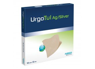 Medicazione sterile urgotul ag/silver 10x12 cm 5 pezzi