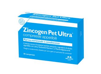 Zincogen pet ultra blister 30 compresse appetibili