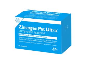 Zincogen pet ultra blister 60 compresse appetibili