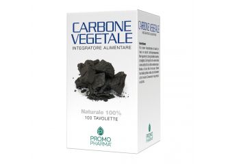 Carbone vegetale 100 compresse