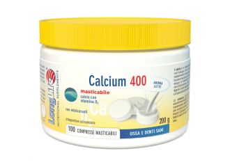 Longlife calcium latte 100 compresse 400 mg