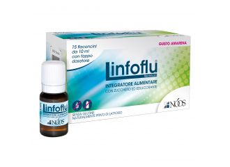 Linfoflu multipack confezione multipla da 6 astucci x 15 flaconcini contiene zucchero ed edulcorante