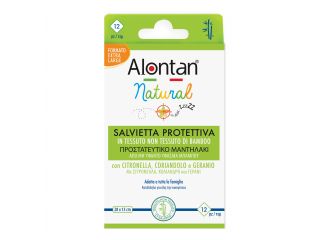 Alontan natural salvietta monouso 12 pezzi