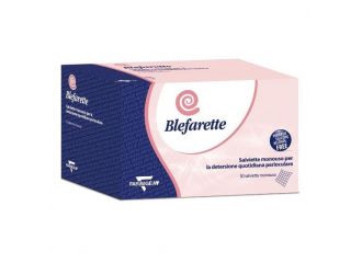 Salviettine oculari medicate blefarette senza parabeni senza silicone senza alcool 30 pezzi