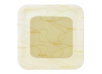 Medicazione biatain in schiuma di poliuretano con idrocolloide e bordo adesivo 7,5x7,5 cm 10 pezzi