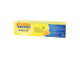 Supradyn ricarica 50+ 15 compresse effervescenti