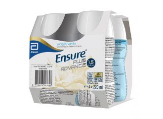 Ensure plus advance vaniglia 4 bottiglie da 220 ml