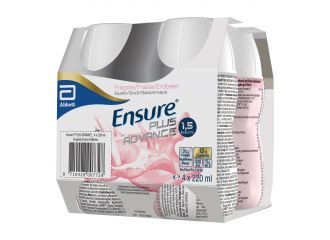 Ensure plus advance fragola 4 bottiglie da 220 ml