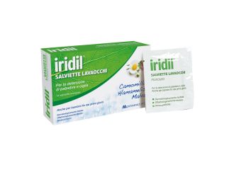 Iridil salviettine lavaocchi 28 pezzi
