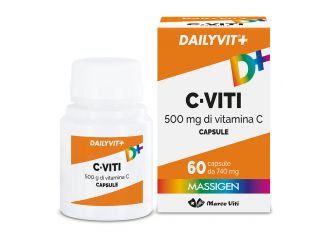 Dailyvit+ c viti 500mg di vitamina c 60 capsule