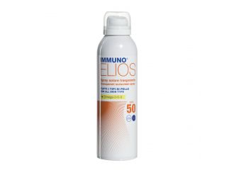 Immuno elios spray solare trasparente spf 50 150 ml
