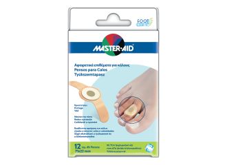 Master-aid cerotto callifugo foot care 71x22 mm 12 pezzi