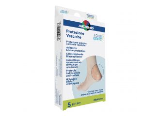 Master-aid foot care vesciche protezione tallone 69x44 mm 5 pezzi