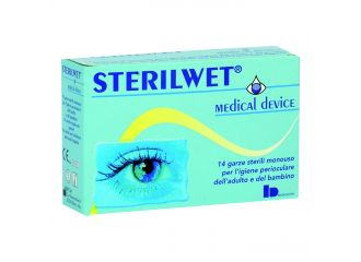 Sterilwet garza oftalmica 14 pezzi