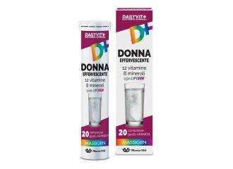 Dailyvit+ multivitaminico e multiminerale donna effervescente 20 compresse