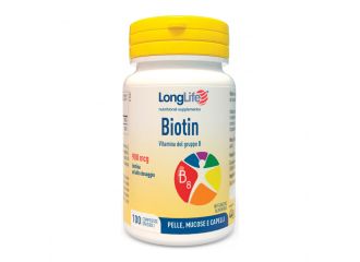 Longlife biotin 900 mcg 100 compresse