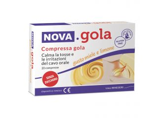 Nova gola limone/miele 20 compresse