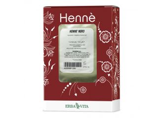 Henne colorante capelli nero 100 g