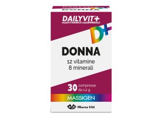Dailyvit+ donna multivitaminico e multiminerale 30 compresse rivestite