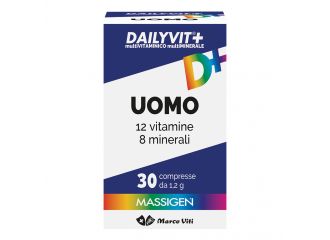 Dailyvit+ uomo multivitaminico e multiminerale 30 compresse rivestite