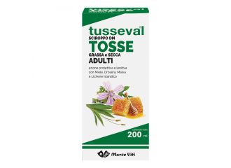 Tusseval sciroppo tosse adulti 200 ml