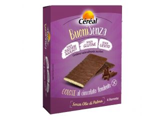 Cereal buoni senza golosi cioccolato fondente 6 x 17 g