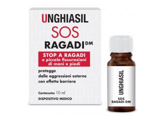 Unghiasil sos ragadi flacone 10 ml con pennellino e 9 cerotti copriverruca
