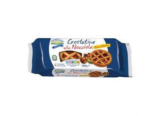 Happy farm crostata alla nocciola senza glutine 180 g