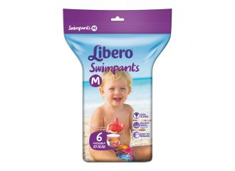 Pannolini mare/piscina libero swim pants per bambino 7/16 kg 6 pezzi