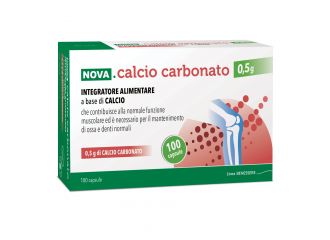 Calcio carbonato 0,5g 100 capsule