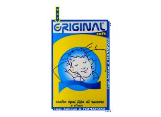 Ear original plugs di pur espanso 6 pezzi tappi auricolari in forma conica