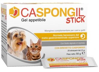 Caspongil stick gel appetibile 20 stickpack da 2,5 g