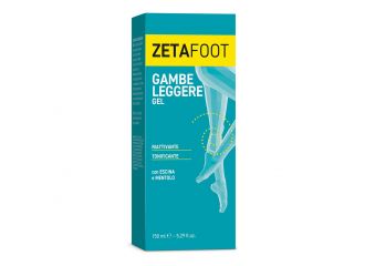Zetafoot gel gambe leggere 150 ml