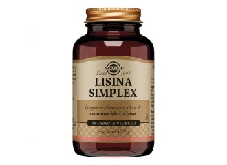 Lisina simplex 50 capsule vegetali