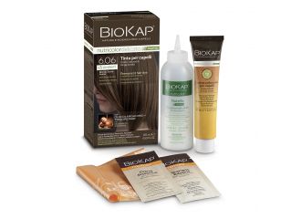 Bios line  biokap nutricolor delicato rapid tinta 6,06 biondo scuro avana 135 ml