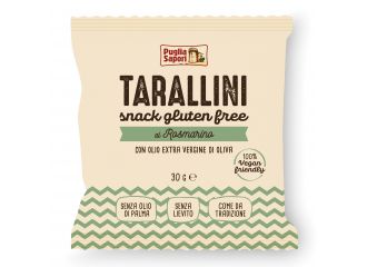 Puglia sapori tarallini rosmarino olio extravergine di oliva 30 g