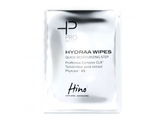 Hino natural skincare pro solution hydraa wipes booster idratazione 30 salviettine