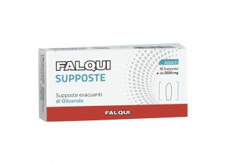 Supposte falqui 18 supposte con glicerina 2500mg adulti