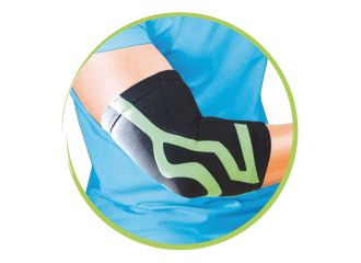 Orione gomitiera con taping integrato power band nero xl
