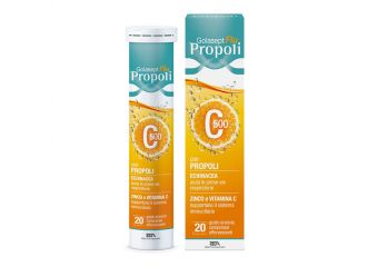 Golasept propoli effervescenti compresse masticabili effervescenti in tubetto con astuccio
