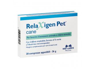 Relaxigen pet cane blister 20 compresse appetibili