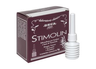 Stimolin 6 microclismi monouso 5 g per bambini a base di glicerolo e tamarindo