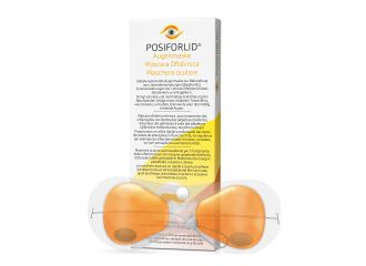 Posiforlid 2 maschere per occhi per trattamento termico per blefarite e disfuzione meibomdrusen
