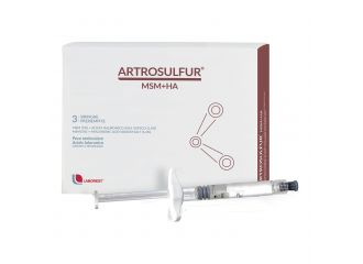Artrosulfur msm+ha 3 siringhe preriempite