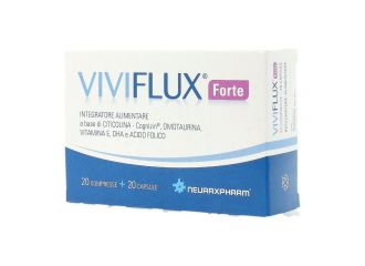 Viviflux forte 20 compresse gastroresistenti + 20 capsule liquid filler